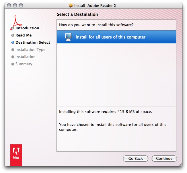 Free adobe reader mac os x